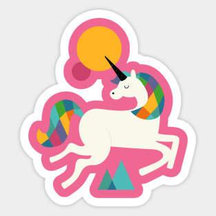 To be a unicorn Sticker